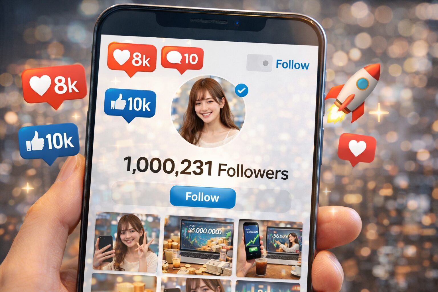 SNSでフォロワー数が多い人気インフルエンサー