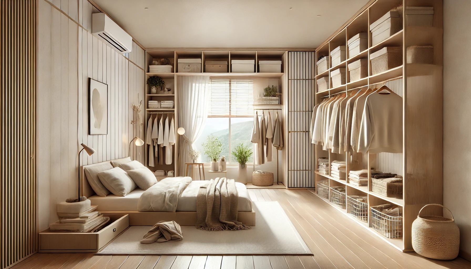 キレイに整理された部屋